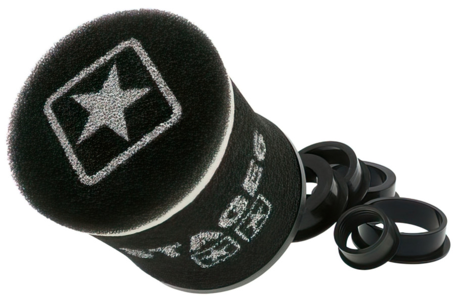 Racingluftfilter STAGE6 Double-Layer klein AIirbox Schwarz