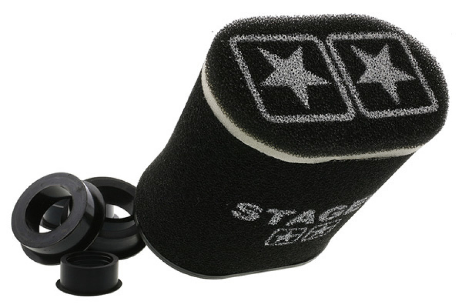 Racingluftfilter STAGE6 Double-Layer gross Airbox Schwarz
