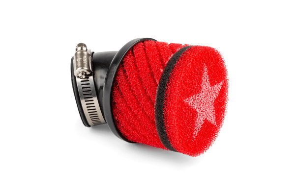 Racingluftfilter STAGE6 Kurz rot STAGE6 48MM