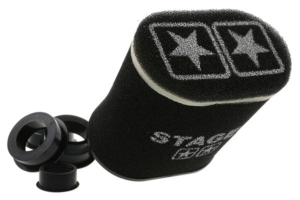 Racingluftfilter STAGE6 Double-Layer gross Airbox Schwarz