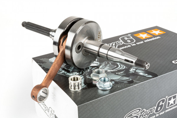 Kurbelwelle Stage6 HPC MK2 80MM-Pleul / 10MM-Kolbenbolzen Minarelli stehend